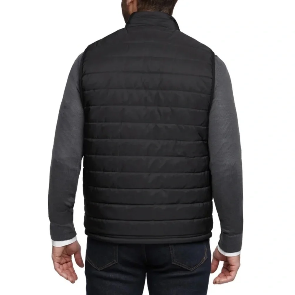 NEW! Banana Republic Men’s Quilted Puffer Vest Jacket Black